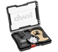 KWB Outils pour carreleur 708690 – Kit 22 pièces, lame Ø87 mm, râpe à joints carbure, grattoir 52 mm
