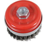 KWB AGGRESSO POWER Brosse boisseau, fil d´acier, Ø 0,5 mm, Ø 100 mm - 719210