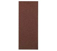 kwb Bandes abrasives 115x280 mm en corindon avec grain 80, encollage de haute qualité, support papier robuste, utilisation universelle pour le ponçage grossier du bois et du métal