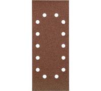 KWB Bandes abrasives 115x280 mm corindon grain 80 – encollage haute qualité, support papier robuste