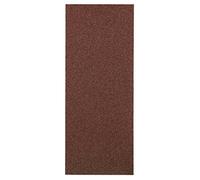 kwb Bandes abrasives 115x280 mm en corindon, grains 60, 80, 120, 180, encollage de qualité, support papier robuste, utilisation universelle, pour le ponçage du bois et du métal