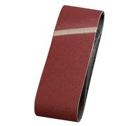 kwb Bandes abrasives 40x303 mm en corindon supérieur avec grain 80, encollage spécial et toile de coton flexible pour le ponçage grossier du bois et du métal