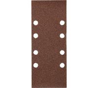 kwb Bandes abrasives 93x230 mm en corindon avec grain 120, encollage de haute qualité, support papier robuste, utilisation universelle pour le ponçage moyennement fin du bois et du métal