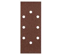 kwb Bandes abrasives 93x230 mm en corindon avec grain 80, encollage de haute qualité, support papier robuste, utilisation universelle pour le ponçage grossier du bois et du métal
