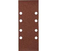 KWB Bandes abrasives 93 x 230 mm 818208 - corindon grain 80 - perforées - 10 pièces