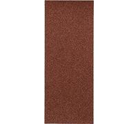 kwb Bandes abrasives 93x230 mm en corindon de grain 180, encollage de haute qualité, support papier robuste, utilisation universelle pour le ponçage moyennement fin du bois et du métal
