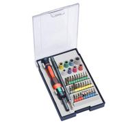 kwb Bit-Box pour mécanicien de précision - 40 pièces, y compris manche de tournevis, micro-connecteurs et arbre flexible