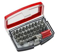 kwb Bit-Set Bitbox avec porte-embouts - 32 pièces y compris tige hexagonale 1/4 pouce selon ISO 1173 et forme C 6.3