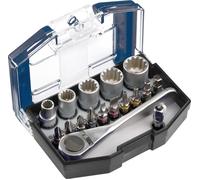 KWB BITS and SOCKETS, boîtes d'embouts 17 pièces - 118900