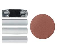 kwb Bloc de ponçage manuel pour 125 mm, y compris différents... et un disque de ponçage (K150)