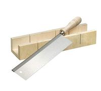 kwb Boîte à découper avec scie fine 250 mm pour coupes d'angle dans les lattes en bois et autres