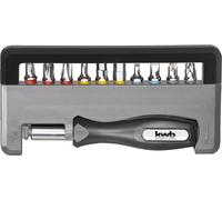 KWB Boîte d'embouts standard INDUSTRIAL STEEL Handy, 12 piéces - 151020