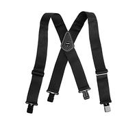 kwb Bretelles (100 cm de long, 5,1 cm de large, élastiques, renforcées dans le dos par une plaque de cuir)