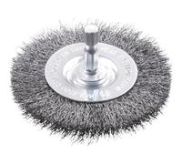 KWB Brosse plate 607430 – Fil d'acier HSS ondulé Ø100 mm – 1 pièce