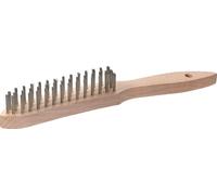 KWB Brosse à main, fils inox - 919930