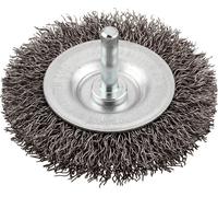KWB Brosse plate, double épaisseur, fil d´acier HSS ondulé, ø 75 mm - 607830