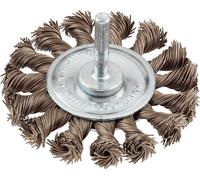 KWB Brosse plate extra forte, fil d'acier HSS tressé - 603030