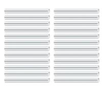 kwb by Einhell Kit de 24 bâtons de colle pour pistolet à colle (pour pistolet à colle TC-CG 3,6 Li, 24 unités, diamètre 11 mm, longueur 150 mm)