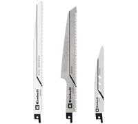kwb by Einhell Lot de 3 lames de scie universelles pour bois et métal