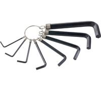 kwb Clé mâle à six pans 2 mm, 2.5 mm, 3 mm, 4 mm, 5 mm, 6 mm, 8 mm, 10 mm 8 pièces