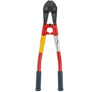 kwb Coupe-boulons en 450 mm, avec mâchoires interchangeables, manche robuste en tube d'acier avec poignée plastique, grande puissance de coupe et ouverture de pince de Ø 8 mm maximum
