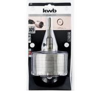 KWB Couronne HM M16 pour béton avec axe SDS+ 105 mm