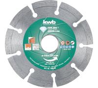 KWB CUT-FIX® Disques à tronçonner DIAMANT Green-Line, ø 115 mm - 798140