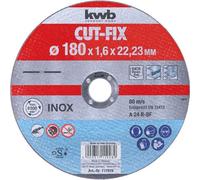 KWB CUT-FIX® Disques à tronçonner extra fins, pour métal, ø 180 mm - 711928