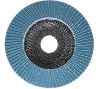 kwb grain abrasif 80 Cut-Fix 795 528 (meule à lamelles, plaque à lamelles abrasives, 115 x 22, pour le métal et l'acier, pour meuleuses d'angle)
