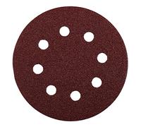kwb Disque abrasif Ø 115 mm en corindon supérieur avec grain 40, changement sans outil, liant en résine synthétique de haute qualité et support en papier renforcé, pour le bois et le métal