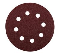 kwb Disque abrasif Ø 115 mm en corindon supérieur avec grain 40, changement sans outil, liant en résine synthétique de haute qualité et support en papier renforcé, pour le bois et le métal