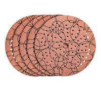 kwb Disque abrasif Ø 125 mm en corindon avec revêtement antistatique, grain 120, perforation universelle, encollage entièrement en résine synthétique et support papier renforcé