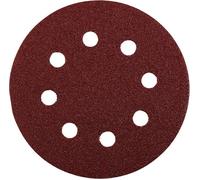 KWB Disques à poncer QUICK-STICK, BOIS & MÉTAL, corindon affiné, Ø 115 mm, perforées - 491806