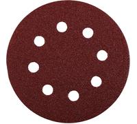 KWB Disques à poncer QUICK-STICK, BOIS & MÉTAL, corindon affiné, Ø 125 mm, perforées - 491900