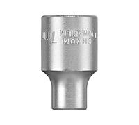 kwb douille de 7 mm pour 3/8 '' cliquets 372207 (chrome-vanadium, trempé, chromé mat, hauteur 28 mm)