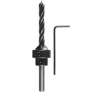 kwb drill bit le travail du bois Ø 3,0 mm (CV en acier, individuellement réglable) avec lamage et butée de profondeur 513103