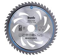 kwb Energy-Saving 588254 Lame de scie circulaire Easy Cut Ø 216 x 30 mm Coupe fine avec dents alternées spéciales 48 dents Z48 dents Découpe fine Batterie 216 x 30 mm