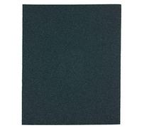 kwb Feuille de papier abrasif émeri bleu 230x280 mm en corindon de grain 100, collage de qualité supérieure et toile de lin flexible pour le ponçage grossier du métal et de l'acier