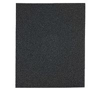 kwb Feuille de papier abrasif émeri bleu 230x280 mm en corindon de grain 180, collage de qualité supérieure et toile de lin flexible pour le ponçage grossier du métal et de l'acier