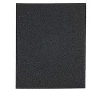 kwb Feuille de papier abrasif émeri bleu 230x280 mm en corindon de grain 40, collage de qualité supérieure et toile de lin flexible pour le ponçage grossier du métal et de l'acier