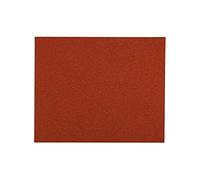 kwb Feuille de papier abrasif Flint 230x280 mm en sable de quartz de grain 100, bon encollage et support papier robuste pour le ponçage grossier du bois et de la peinture