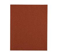 kwb Feuille de papier abrasif Flint 230x280 mm en sable de quartz de grain 150, bon encollage et support papier robuste pour le ponçage moyennement fin du bois et de la peinture