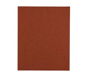 kwb Feuille de papier abrasif Flint 230x280 mm en sable de quartz, grain 40, 100, 150, 180, support papier robuste pour un ponçage grossier et moyennement fin du bois et de la peinture