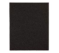 kwb Feuille de papier abrasif imperméable 230x280 mm en carbure de silicium de grain 320, encollage de résine synthétique de haute qualité et support imperméable pour le ponçage fin de la carrosserie