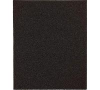 kwb Feuille de papier abrasif imperméable 230x280 mm en carbure de silicium de grain 600, encollage de résine synthétique de haute qualité et support imperméable pour le ponçage fin de la carrosserie