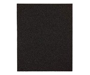 kwb Feuille de papier abrasif imperméable 230x280 mm en carbure de silicium de grain 600, encollage de résine synthétique de haute qualité et support imperméable pour le ponçage fin de la carrosserie