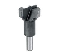 kwb Foret à charnière en métal dur 26 mm pour charnière de casserole, fabriqué en Allemagne, bruni, tige tournée