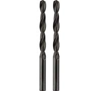 kwb Foret à métaux HSS laminés et trempés à la vapeur Ø 1 mm avec un angle de pointe de 118° pour des travaux de perçage simples avec les visseuses sans fil et les perceuses courantes