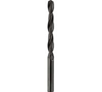 kwb Foret à métaux HSS laminés et trempés à la vapeur Ø 10,5 mm avec un angle de pointe de 118° pour des travaux de perçage simples avec des visseuses sans fil et des perceuses courantes