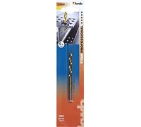 kwb Foret à métaux Titan HSS Ø 5 mm avec affûtage spécial de la pointe, longue durée de vie et vitesse de coupe élevée lors du perçage avec des visseuses sans fil et des perceuses